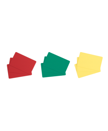 Cartes PVC couleurs